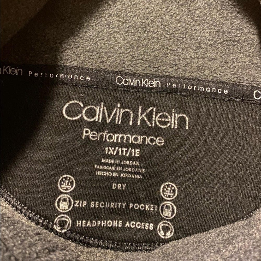 Calvin Klein Performance Gray Jacket - Picture 2 of 3